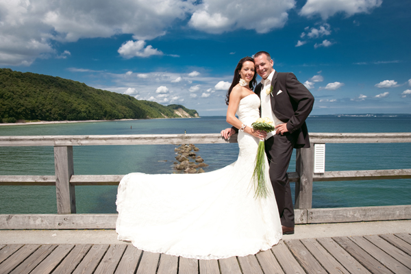 heiraten auf der seebrücke in sellin